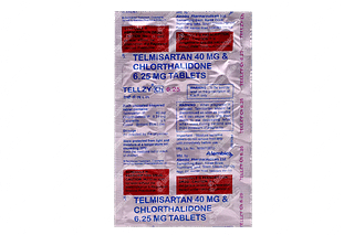 Tellzy Ch 40/6.25 MG Tablet 15