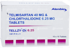 Tellzy Ch 6.25 Tablet 15 Tellzy Ch 6.25 Tablet 15