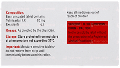 Telma 20 Tablet 15