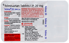 Telma 20 Tablet 15