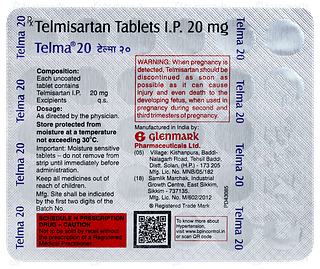 Telma 20 Tablet 30