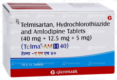 Telma Amh 40 Tablet 15 Telma Amh 40 Tablet 15