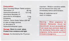 Telma Am H 80 Tablet 15 Telma Am H 80 Tablet 15