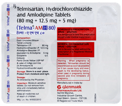 Telma Am H 80 Tablet 15 Telma Am H 80 Tablet 15