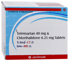 Telma Ct 40/6.25 Tablet 15