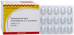 Telma Ct 80/6.25 Tablet 15