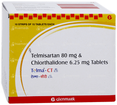 Telma Ct 80/6.25 Tablet 15