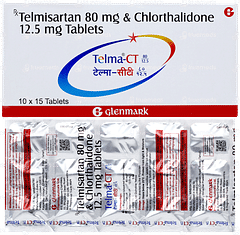 Telma Ct 80/12.5 Tablet 15
