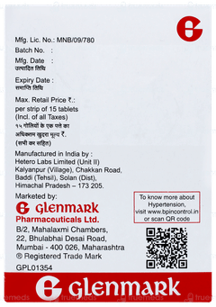 Telma Ct 80/12.5 Tablet 15 Telma Ct 80/12.5 Tablet 15