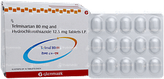 Telma 80 H Tablet 15