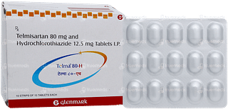 Telma 80 H Tablet 15