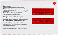 Telma 80 H Tablet 15 Telma 80 H Tablet 15