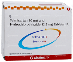 Telma 80 H Tablet 15 Telma 80 H Tablet 15
