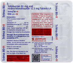 Telma 80 H Tablet 15 Telma 80 H Tablet 15