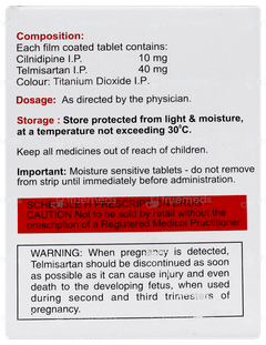 Telma Ln 40 Tablet 15 Telma Ln 40 Tablet 15