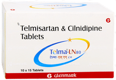 Telma Ln 80 Tablet 15 Telma Ln 80 Tablet 15