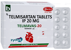 Telmavas 20 Tablet 10