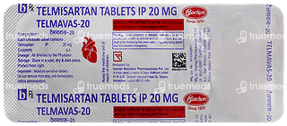 Telmavas 20 Tablet 10