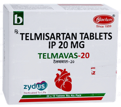 Telmavas 20 Tablet 10