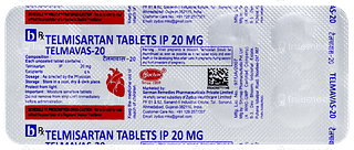 Telmavas 20 Tablet 10