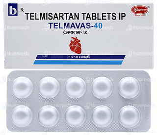 Telmavas 40 Tablet 10