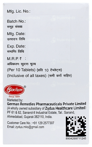 Telmavas 80 Tablet 10