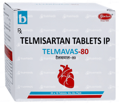 Telmavas 80 Tablet 10 Telmavas 80 Tablet 10