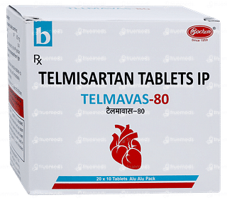 Telmavas 80 Tablet 10