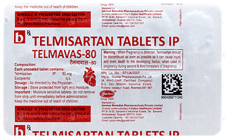 Telmavas 80 Tablet 10