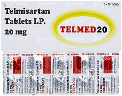 Telmed 20 Tablet 10