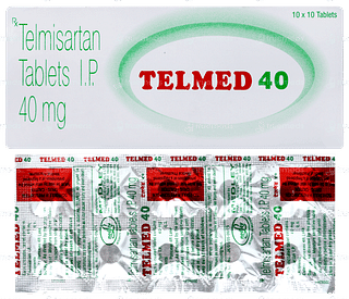 Telmed 40 Tablet 10