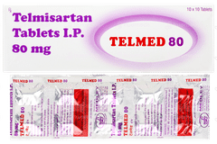 Telmed 80 Tablet 10 Telmed 80 Tablet 10