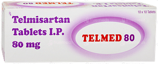 Telmed 80 Tablet 10