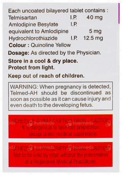 Telmed Ah Tablet 10 Telmed Ah Tablet 10