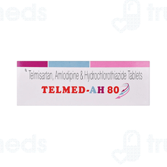 Telmed Ah 80 Tablet 10 Telmed Ah 80 Tablet 10