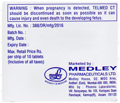 Telmed Ct Tablet 10