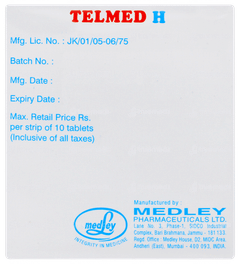 Telmed H Tablet 10 Telmed H Tablet 10