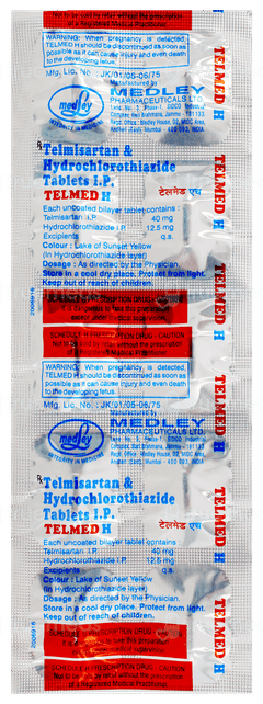 Telmed H Tablet 10 Telmed H Tablet 10