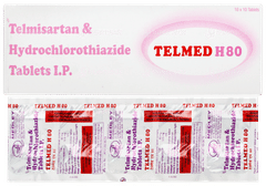 Telmed H 80 Tablet 10