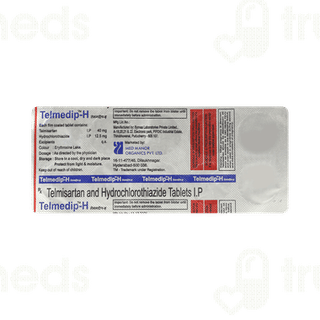 Telmedip H 40/12.5 MG Tablet 10