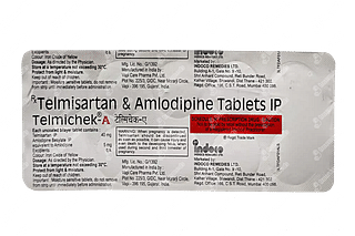 Telmichek A 40/5 MG Tablet 10