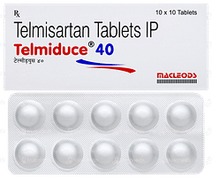Telmiduce 40 Tablet 10