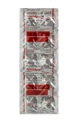 Telmiduce H 40/12.5 MG Tablet 10