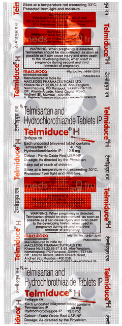 Telmiduce H Tablet 10