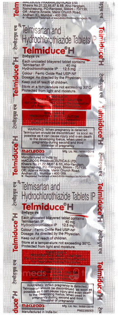 Telmiduce H Tablet 10 Telmiduce H Tablet 10