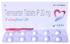 Telmifine 20 Tablet 10 Telmifine 20 Tablet 10