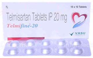 Telmifine 20 Tablet 10