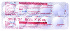 Telmifine 20 Tablet 10 Telmifine 20 Tablet 10