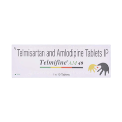 Telmifine Am 40 Tablet 10