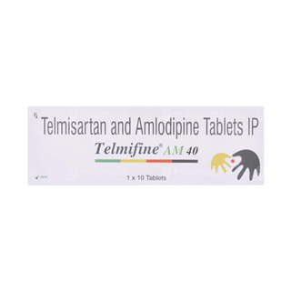 Telmifine Am 40 Tablet 10